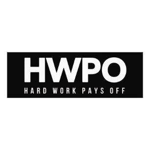 HWPO Hard Work Pays Off Motivational New Years Photo Print
