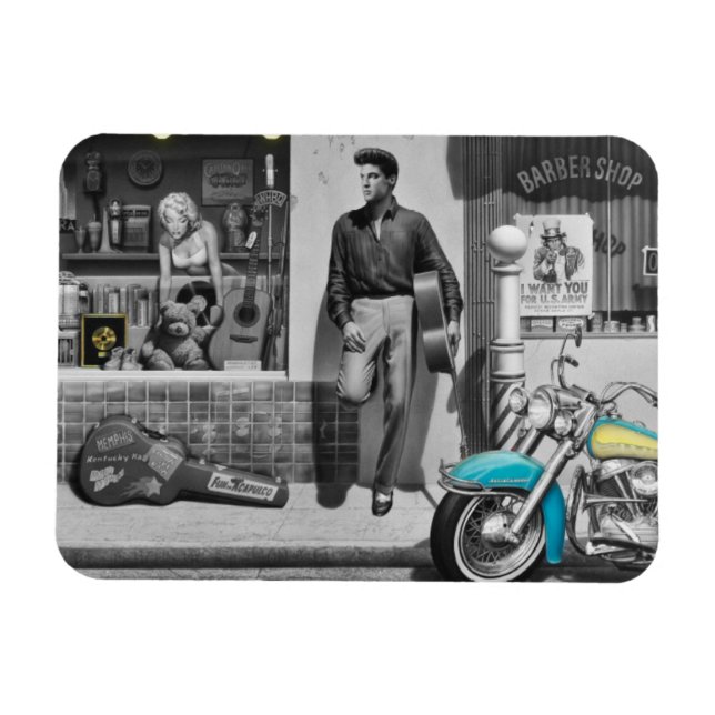 HWY 51 Silver Magnet (Horizontal)