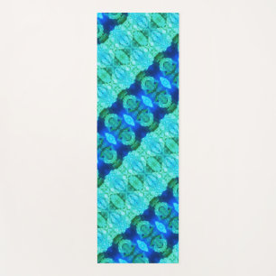 Hy Blue Ikat 9 x GL Yoga Mat