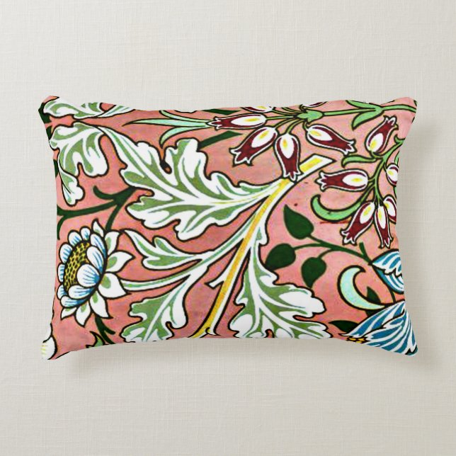 Hyacinth, a William Morris pattern Decorative Cushion (Front)