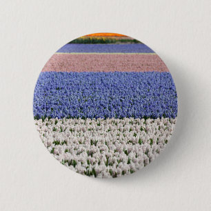 Hyacinth Field 6 Cm Round Badge
