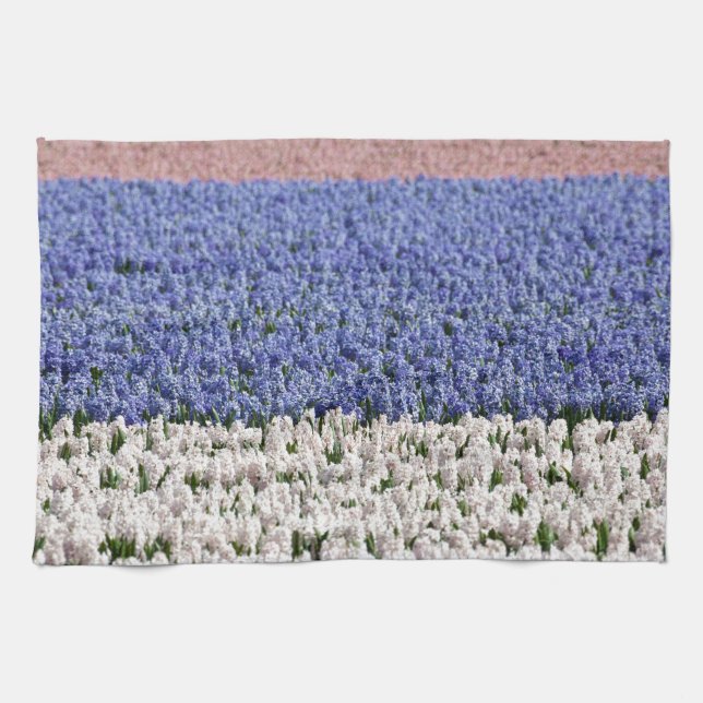 Hyacinth Field Tea Towel (Horizontal)
