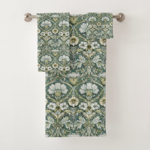 Hyacinth Flowers Bath Towel Set