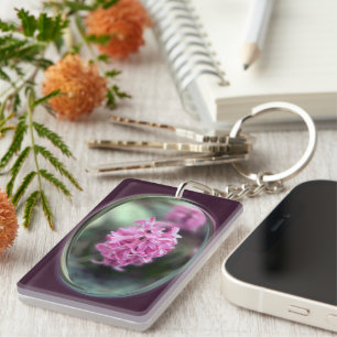 Hyacinth in spring key ring