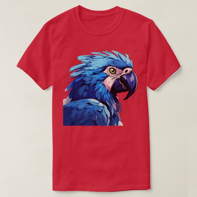Hyacinth Macaw 2 T-Shirt (Design Front)