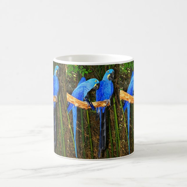 Hyacinth Macaws Coffee Mug (Center)