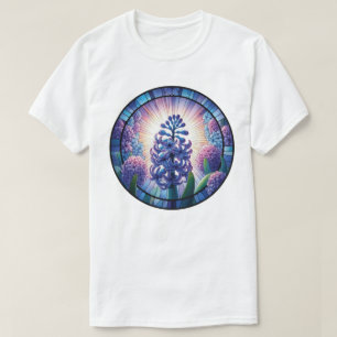 Hyacinth Stained Glass Art T-Shirt