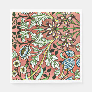 Hyacinth - William Morris Vintage Design Napkin