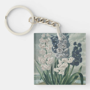 Hyacinths (1807) – Exquisite Vintage Botanical Key Ring
