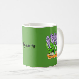 Hyacinths coffee mug