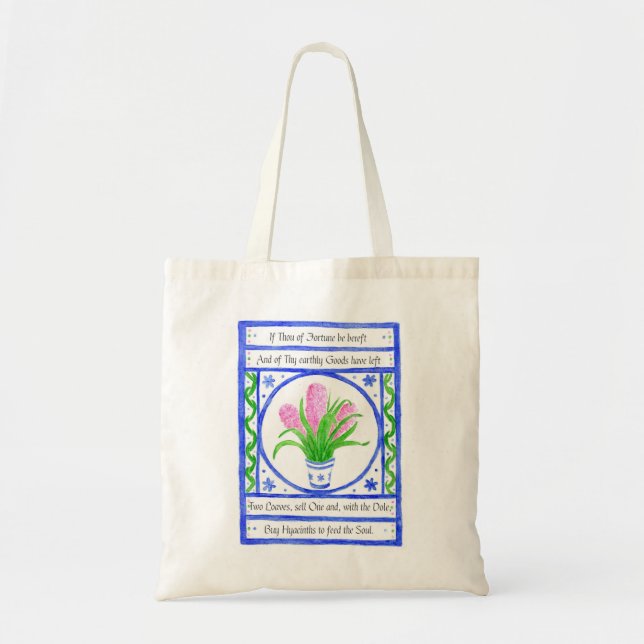 'Hyacinths' Tote Bag (Front)