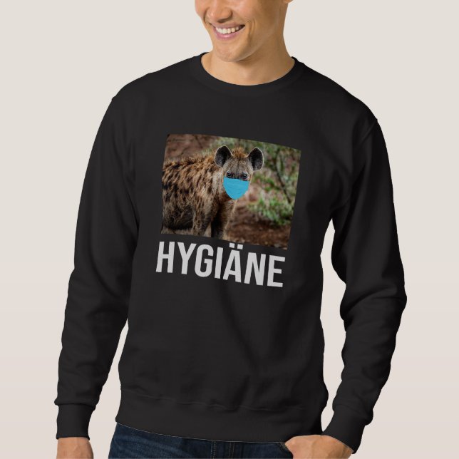 Hyaena Mask Hygiene Sweatshirt (Front)