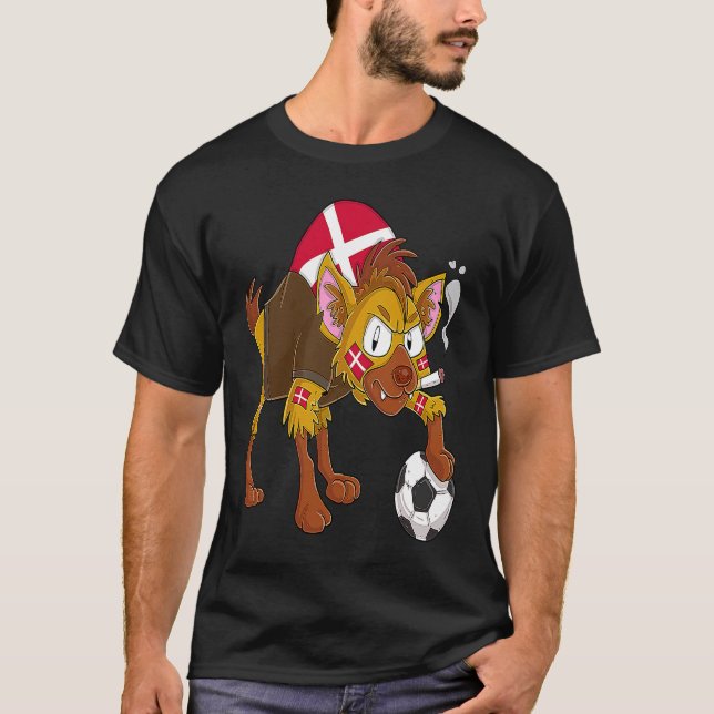 Hyäne Fan Denmark T-Shirt (Front)