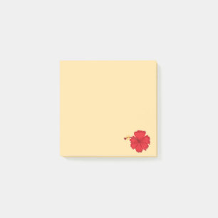 hybiscus post-it notes