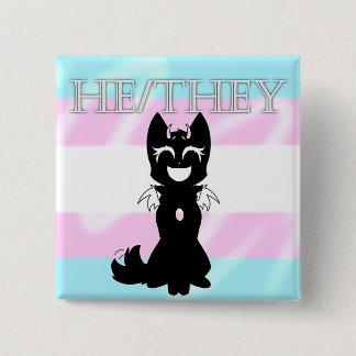 Hybrid Trans Pin (He/They)