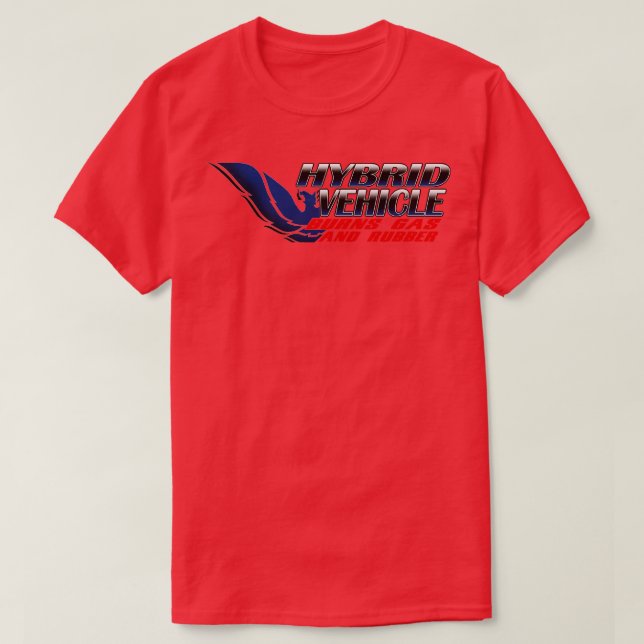 Hybrid Vehicle T-Shirt (Design Front)
