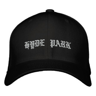 Hyde Park Zip Embroidered Hat