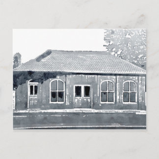 Hyde Park's Historic Cable Car Building Postcard
