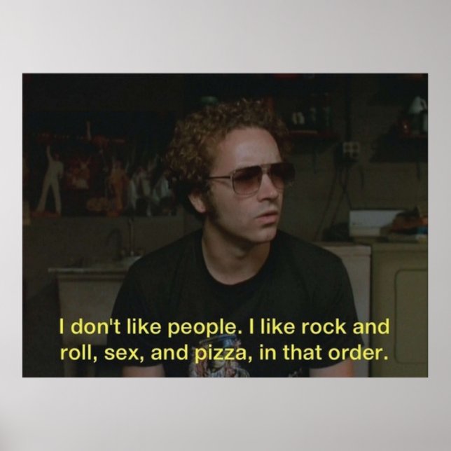 Hyde Quote from That 70s Show Poster (Front)