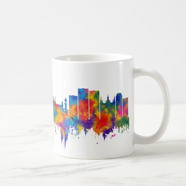 Hyderabad Telangana Skyline Coffee Mug (Right)