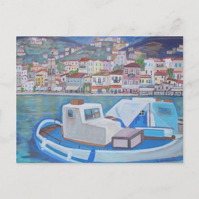 Hydra Island, Greece Postcard (Front)