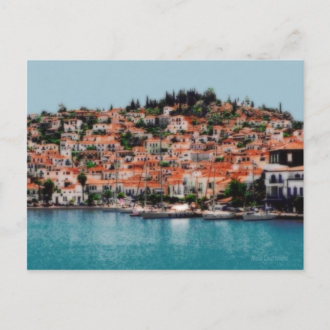 Hydra Island Postcard (Front)