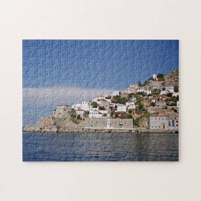 Hydra island view puzzle (Horizontal)