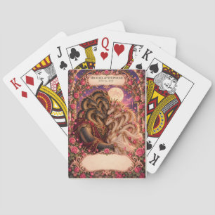 Hydra Wedding Guest Book Signing Deck Playing Cards