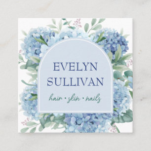 Hydrangea arch business card