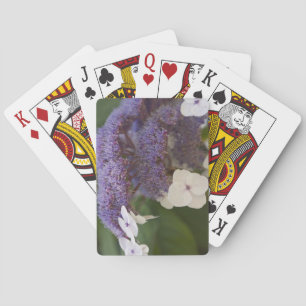 Hydrangea bloom, Dr. Sun Yat-Sen Chinese garden Playing Cards