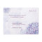 Hydrangea Blooms Wedding RSVP