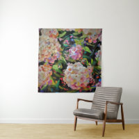 Hydrangea Blossom Decorative Floral Art Pink