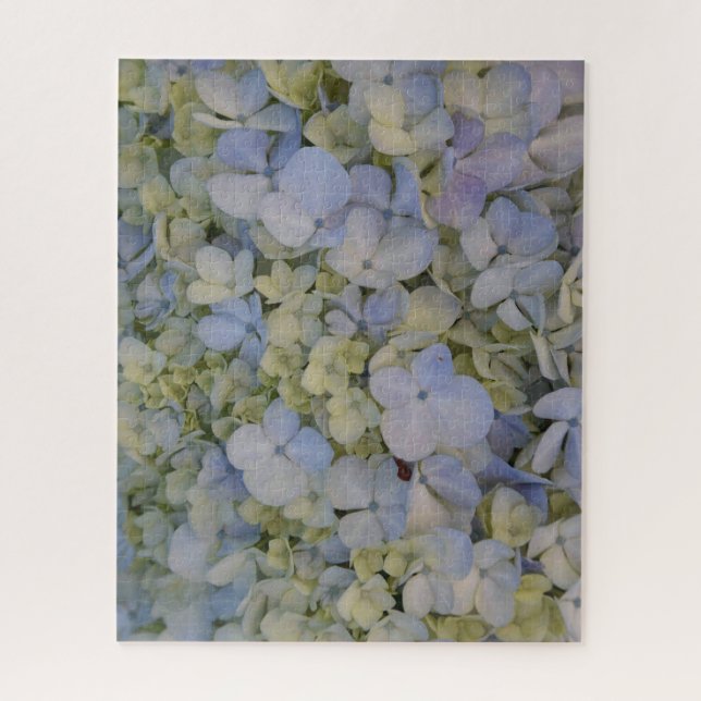 Hydrangea Blossoms - Puzzle (Vertical)