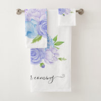 Hydrangea Blue and Light Lavender Wedding