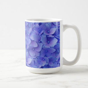 Hydrangea Blue  Coffee Mug