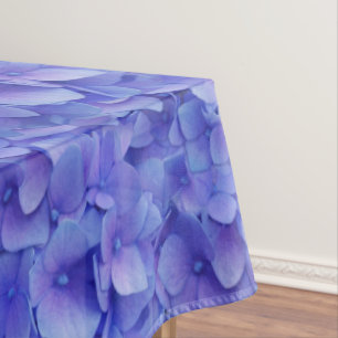 Hydrangea Blue Tablecloth