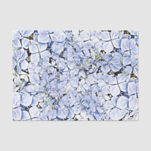 Hydrangea Blue Tissue Paper