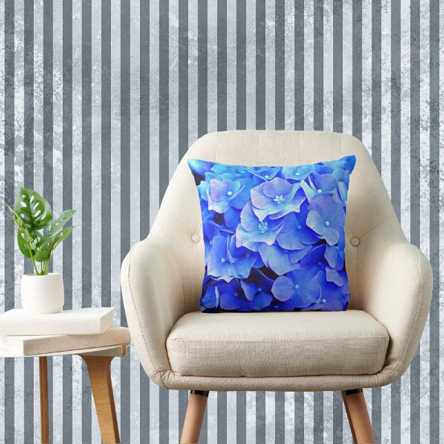 Hydrangea Blues Cushion (Creator Uploaded)