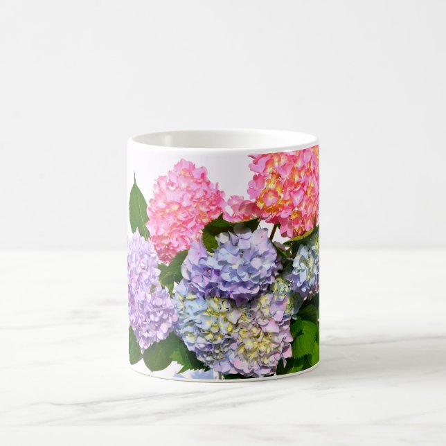 Hydrangea Bouquet Coffee Mug (Center)