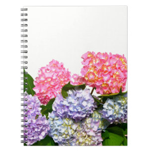 Hydrangea Bouquet Spiral Notebook