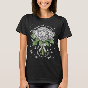 Hydrangea Brain Tumour Strong Is The Only Choice T-Shirt