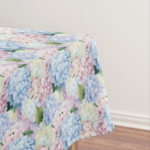Hydrangea Cotton Tablecloth