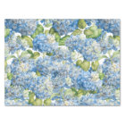 Hydrangea Floral Classic Blue Pattern