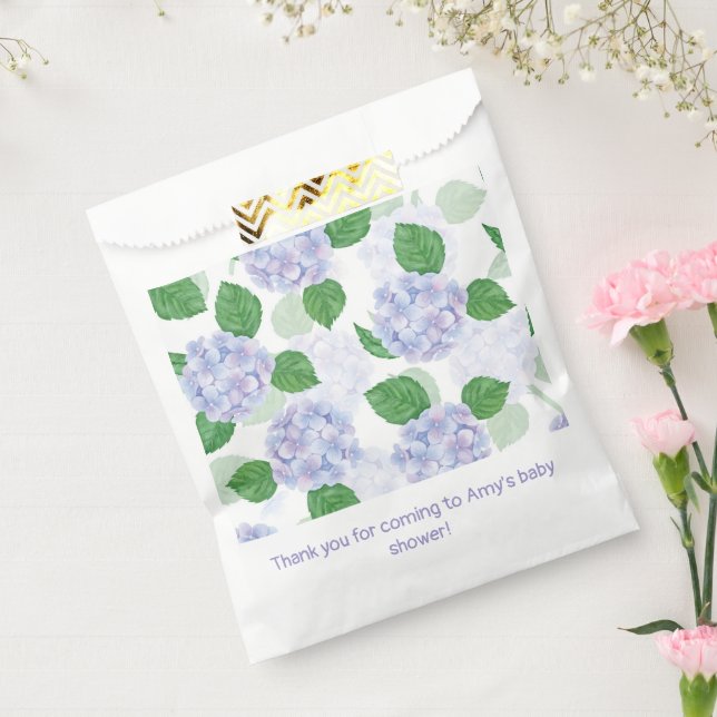 Hydrangea Floral Favour Bags (Sealed)
