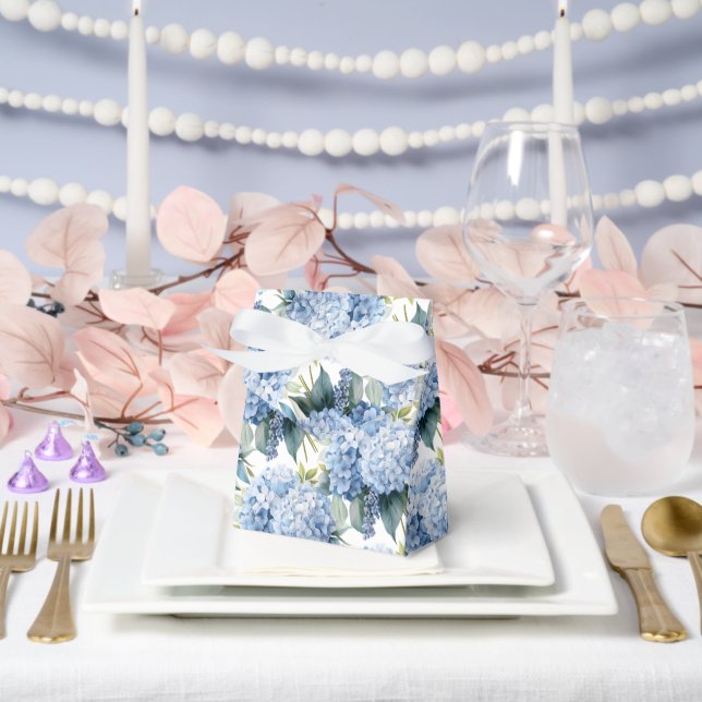 Hydrangea Floral Favour Box (Wedding)