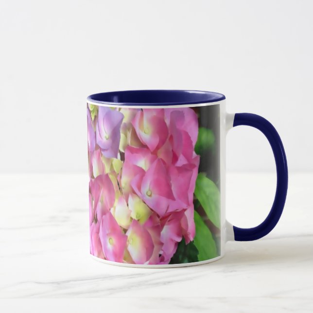 Hydrangea  Flower Blossom  Mug (Right)