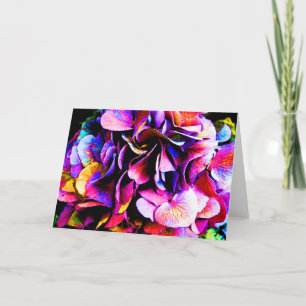 Hydrangea Flower Card