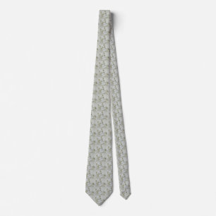 Hydrangea Flowers Floral White Elegant Blossom Tie