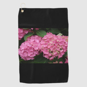 Hydrangea Flowers golf towel