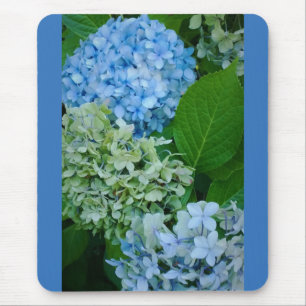 Hydrangea Flowers Mouse Pad